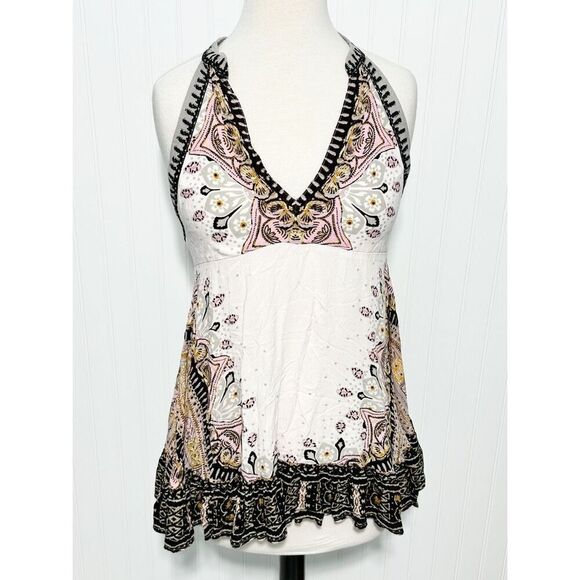 Free People‎ Women's Steal The Sun Printed Tunic Top Multi Small - Picture 11 of 11